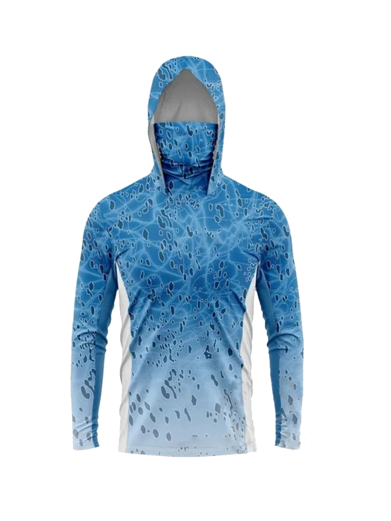 Fishing Shirt Uv Protection - Men Long Sleeve Fishing Hoodie Mask