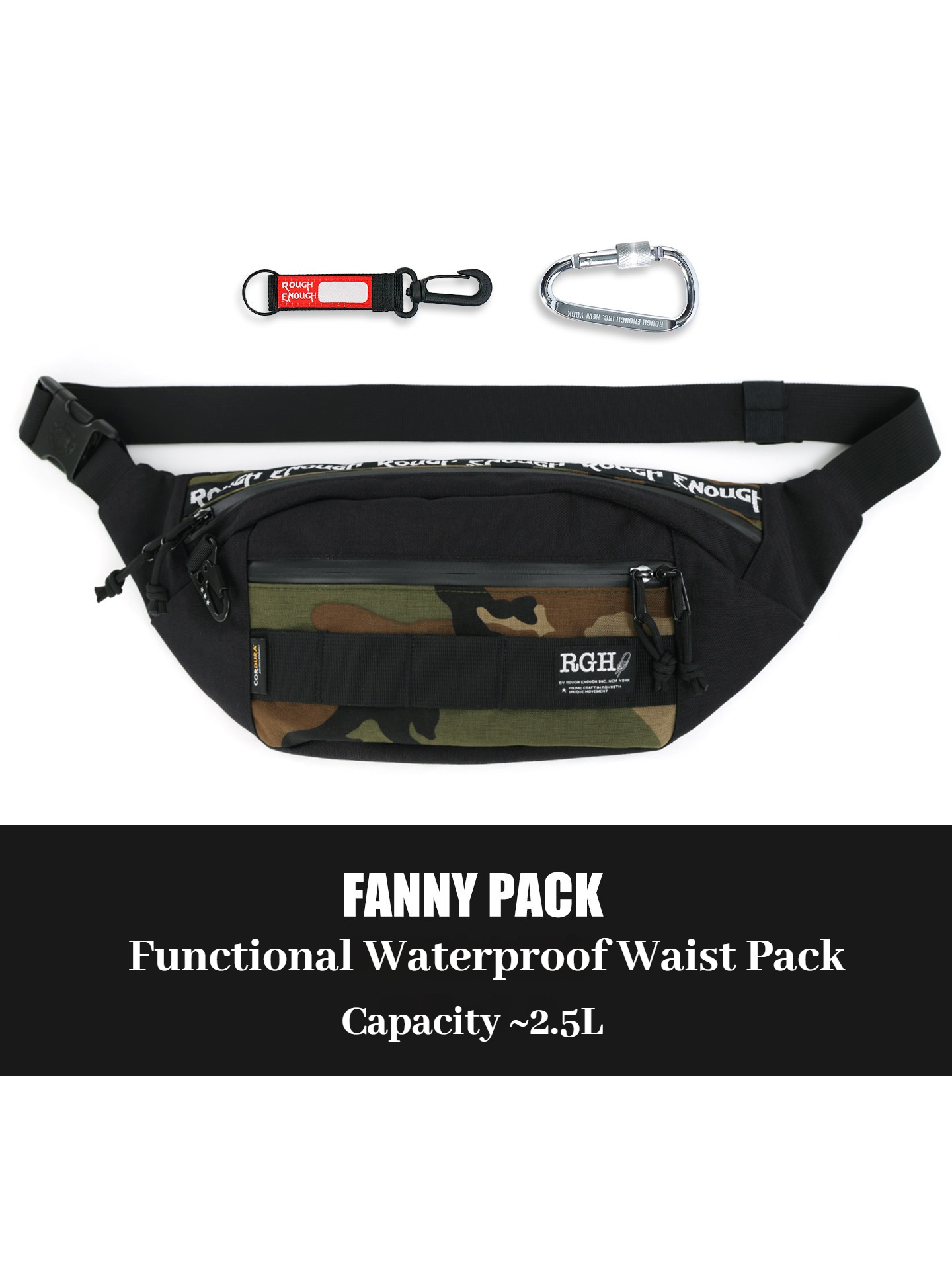 RGH Camo Tactical Functional W - đánh giá và giá Fishing Backpack