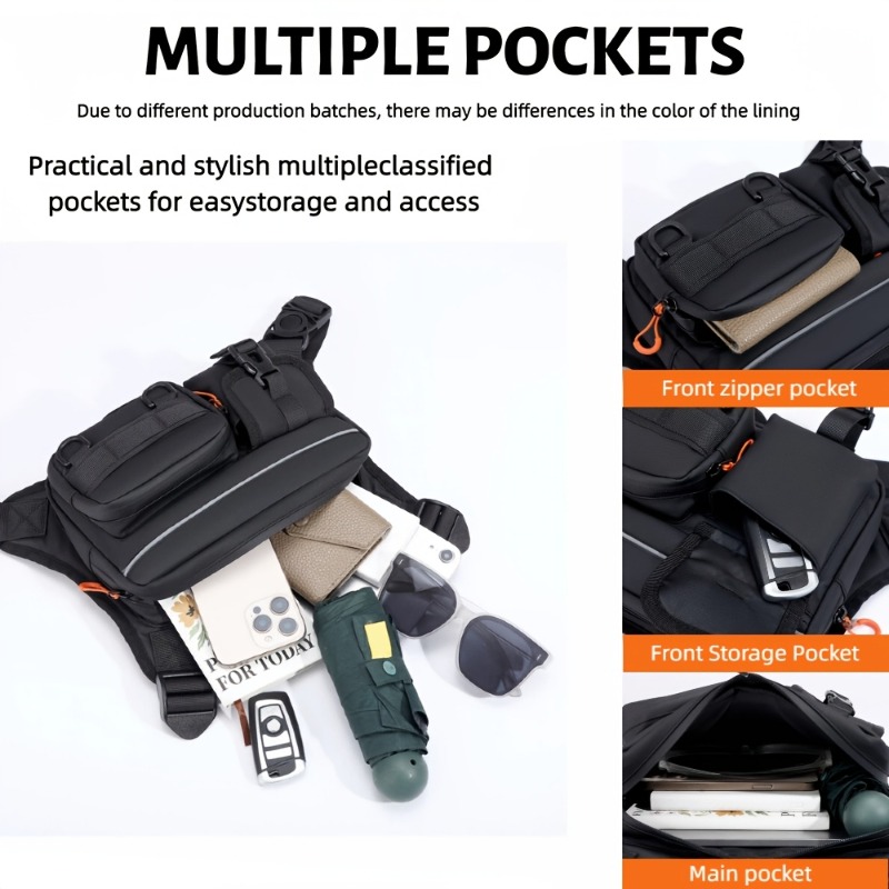 Men's Tactical Chest Bag, Runn - đánh giá và giá Fishing Vest