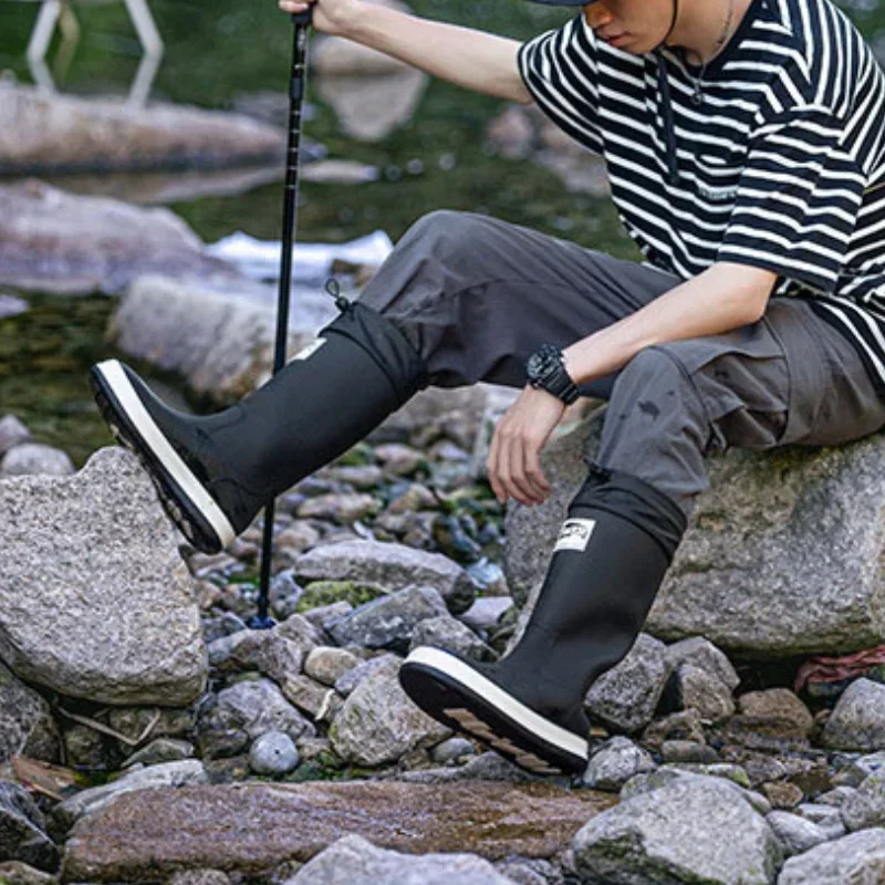 Couples High Top Rain Shoes An - đánh giá và giá Fishing Boots