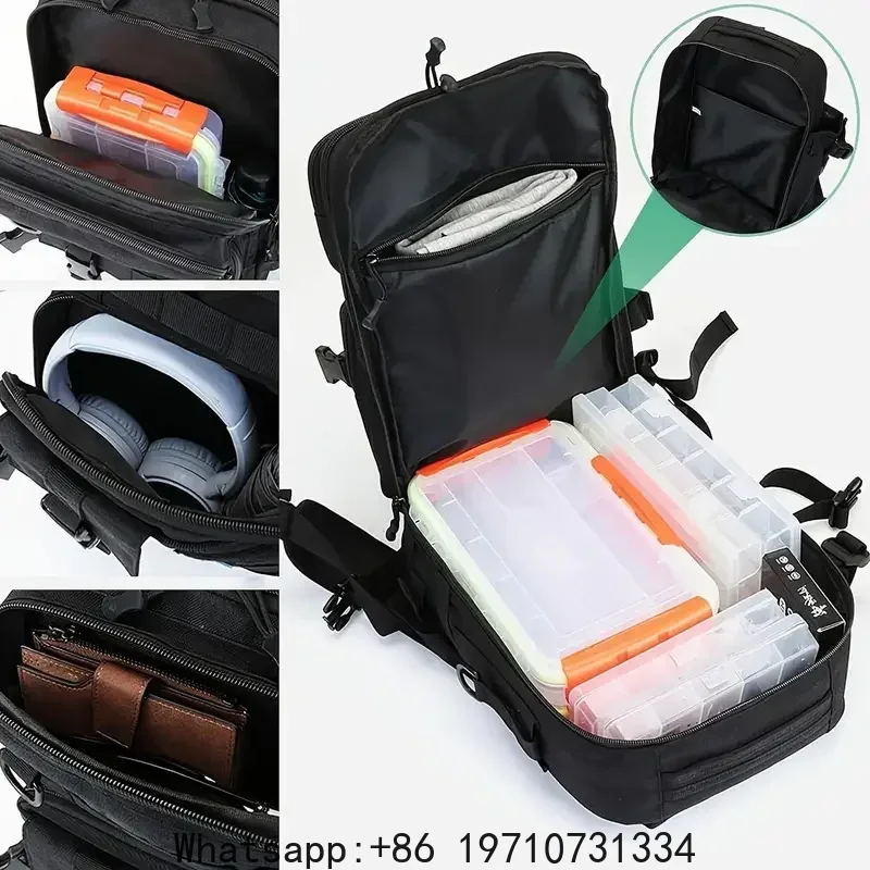 1000D Waterproof  Backpack Tac - đánh giá và giá Fishing Backpack