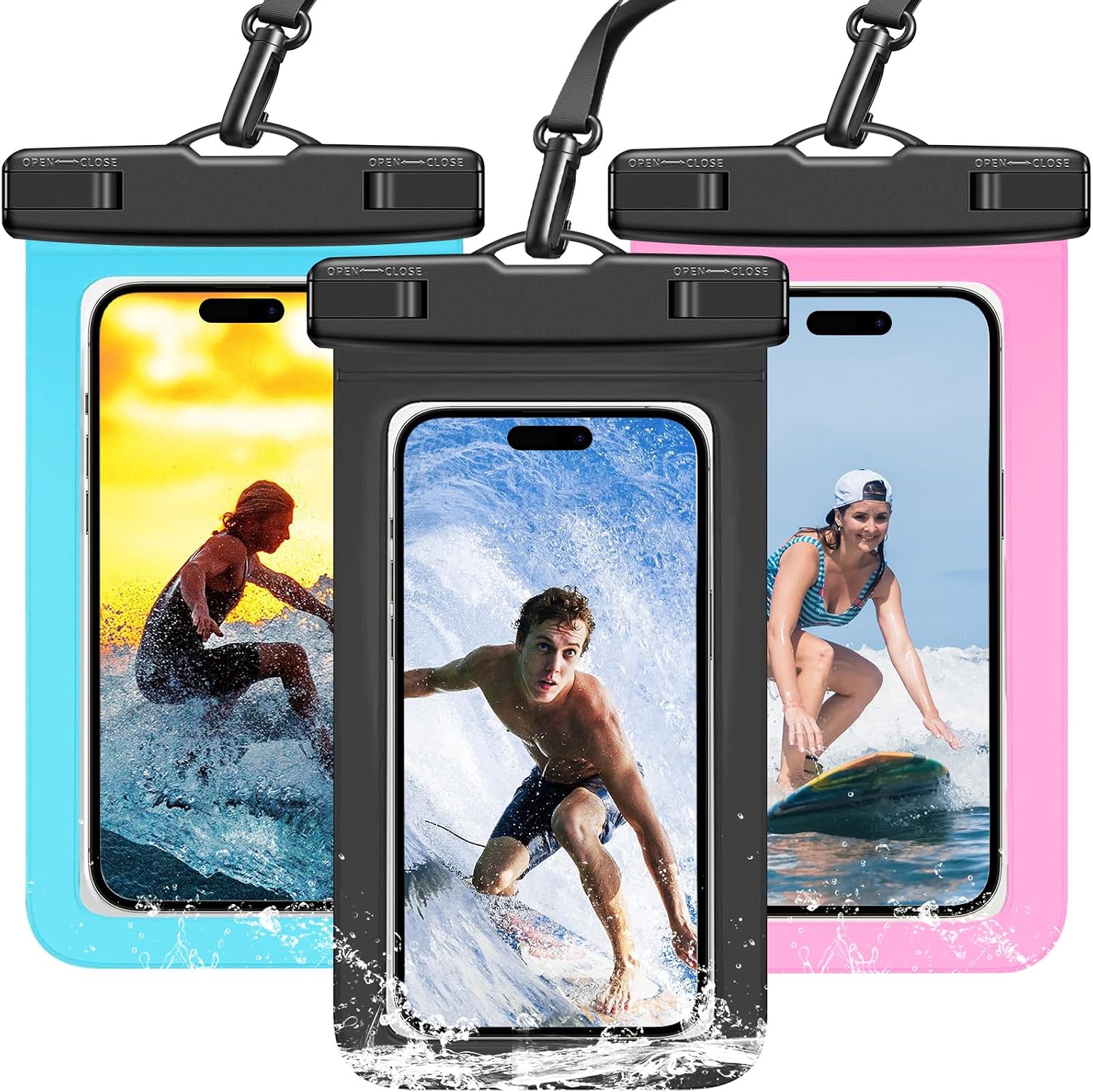 3 Pack Multicolor IPX8 Waterpr - đánh giá và giá Fishing Bag Waterproof