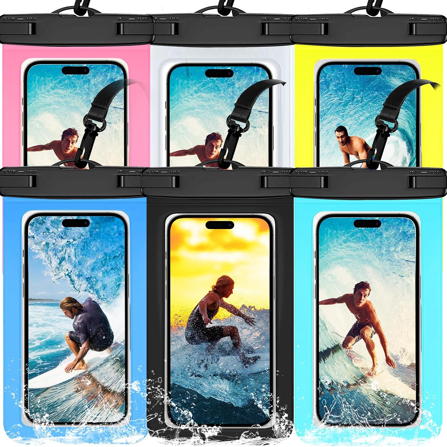 3 Pack Multicolor IPX8 Waterpr - đánh giá và giá Fishing Bag Waterproof