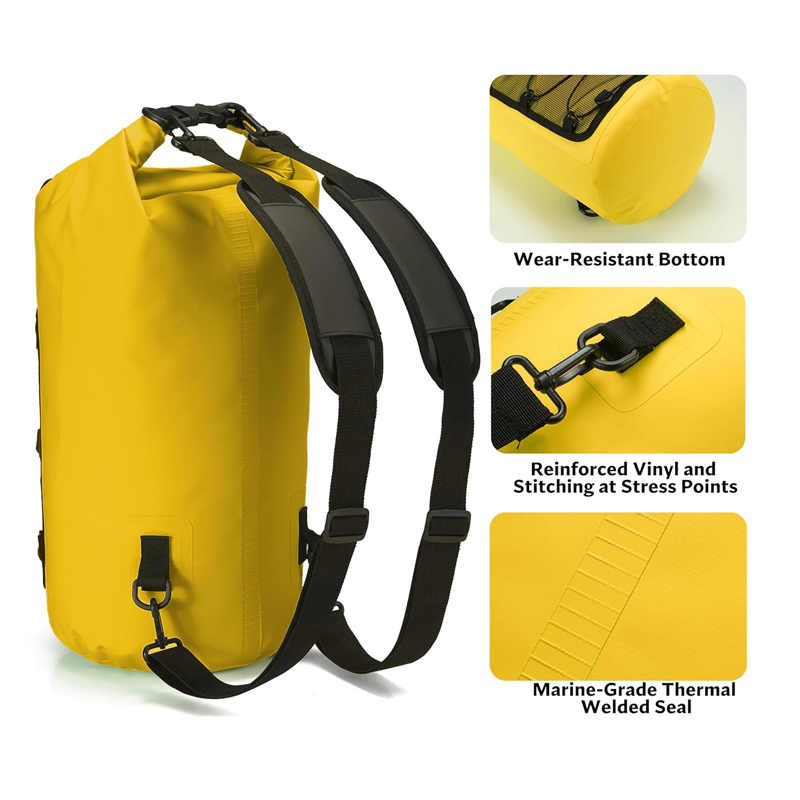 500DPVC Mesh Reflective Beach  - đánh giá và giá Fishing Bag Waterproof