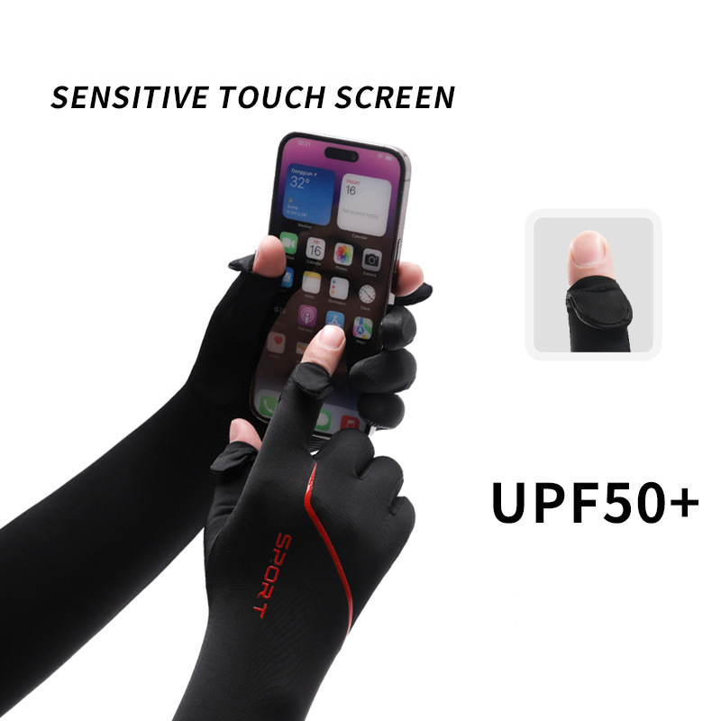 Sun Protection Long Arm Sleeve - đánh giá và giá Fishing Gloves