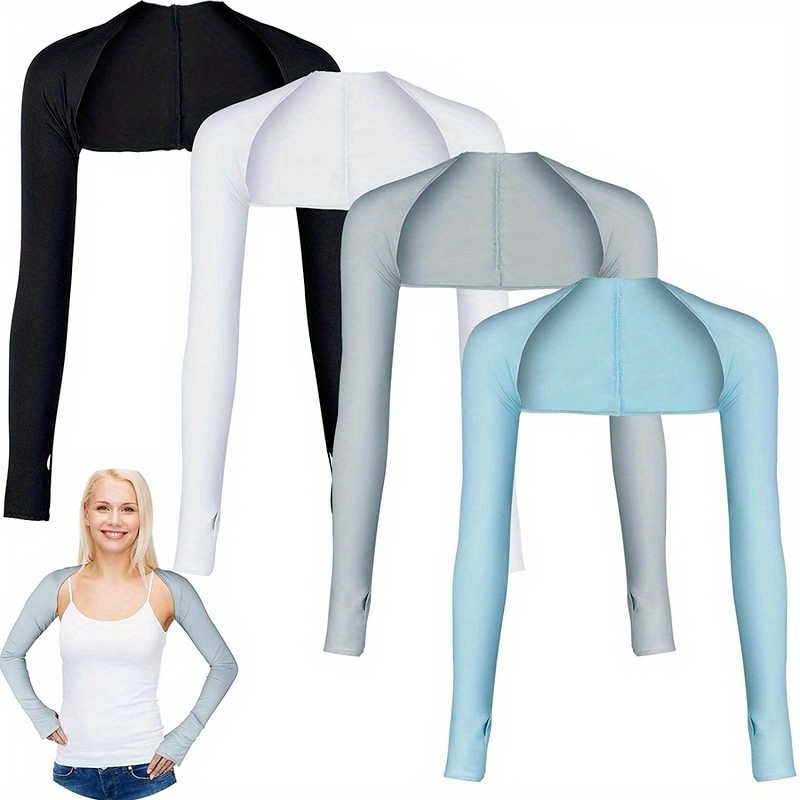 1pc Ice Silk Arm Sleeve Women  - đánh giá và giá Fishing Gloves