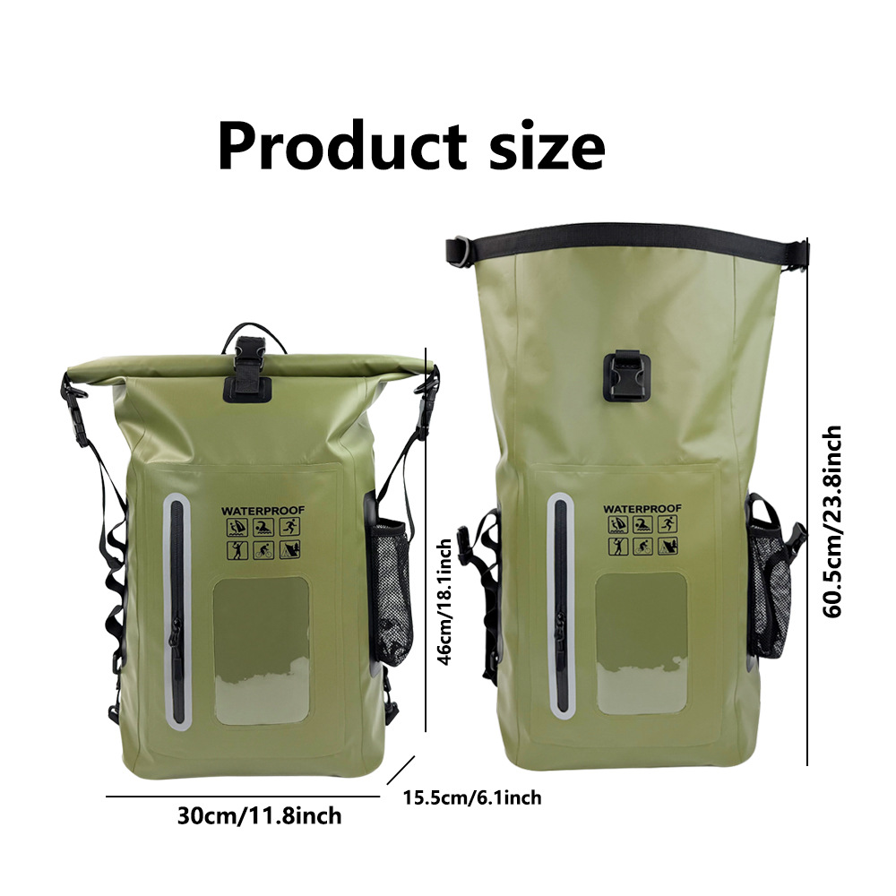 25L Waterproof Dry Bag Backpac - đánh giá và giá Fishing Bag Waterproof