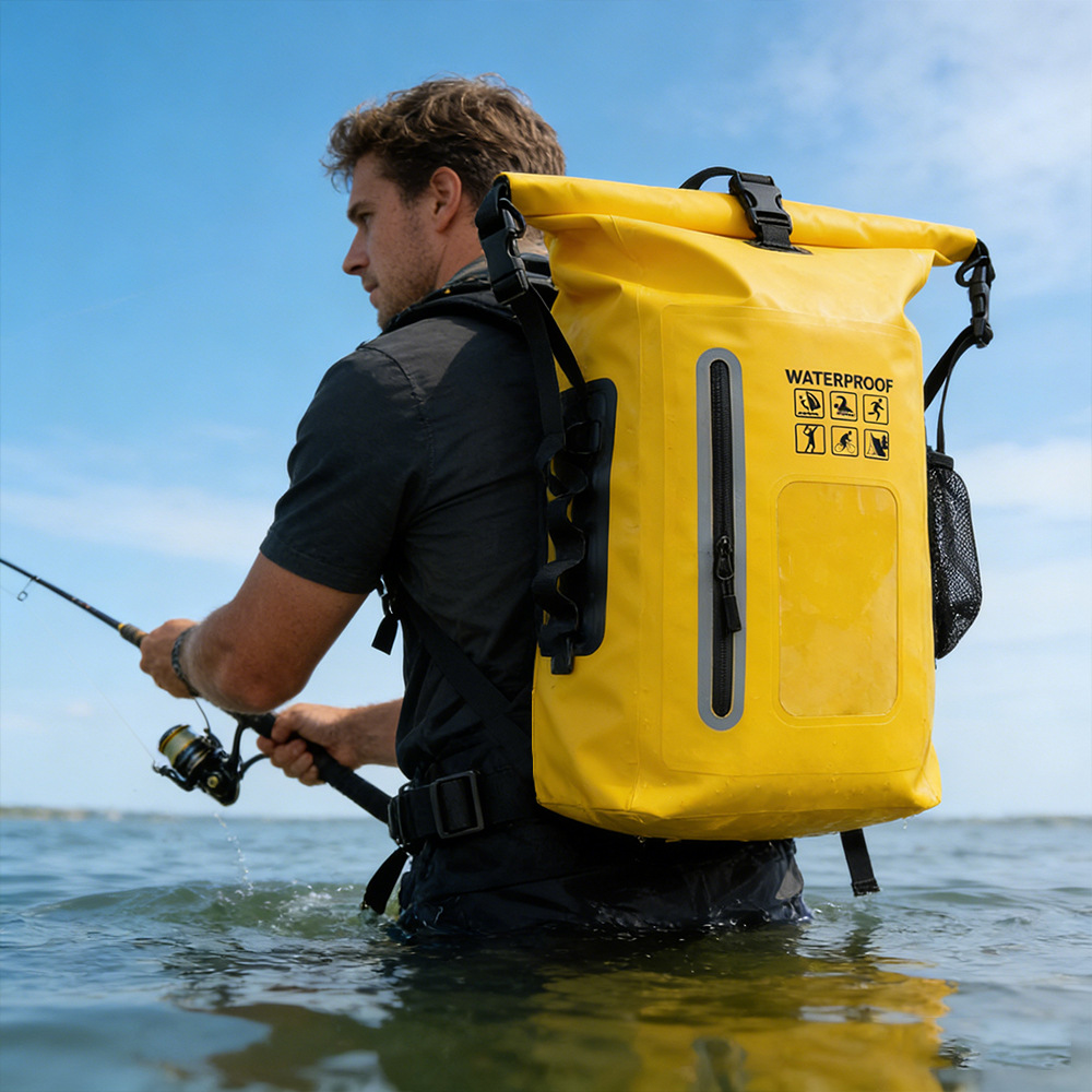 25L Waterproof Dry Bag Backpac - đánh giá và giá Fishing Bag Waterproof
