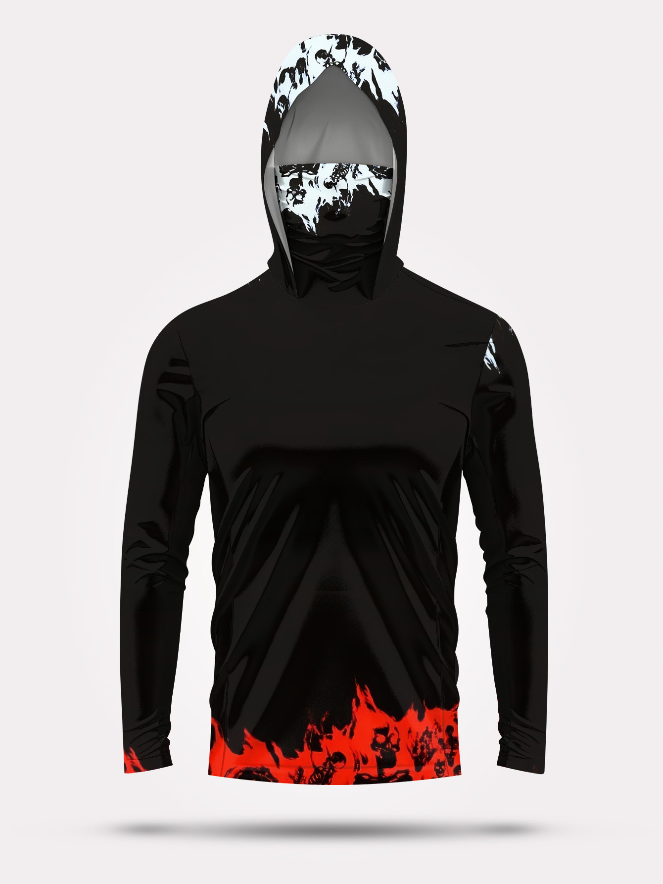 Men Hood Fishing Shirt long sl - đánh giá và giá Fishing Shirt Uv Protection