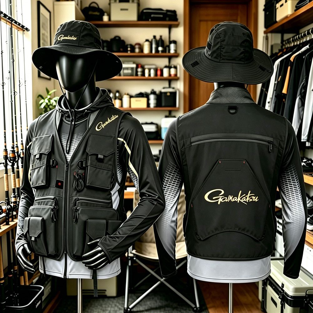 Gamakatsu Men Multi-Pocket Fis - đánh giá và giá Fishing Vest