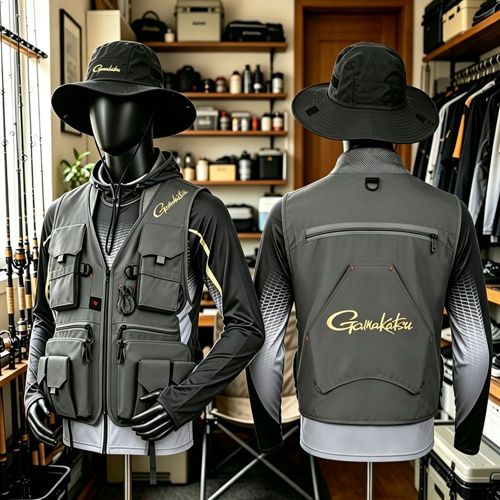 Gamakatsu Men Multi-Pocket Fis - đánh giá và giá Fishing Vest