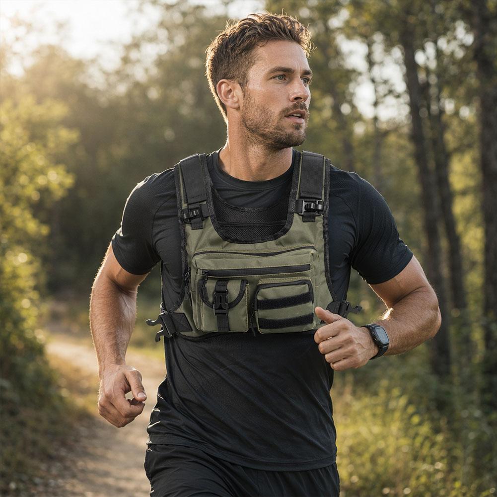 Multi Pocket Outdoor Tactical  - đánh giá và giá Fishing Vest