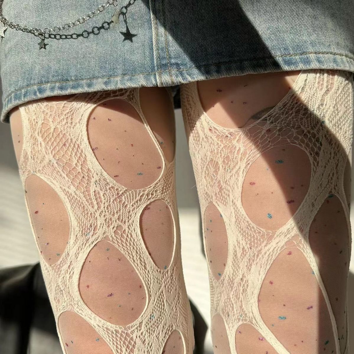 Sexy Punk Women Broken Hole St - đánh giá và giá Fishing Socks