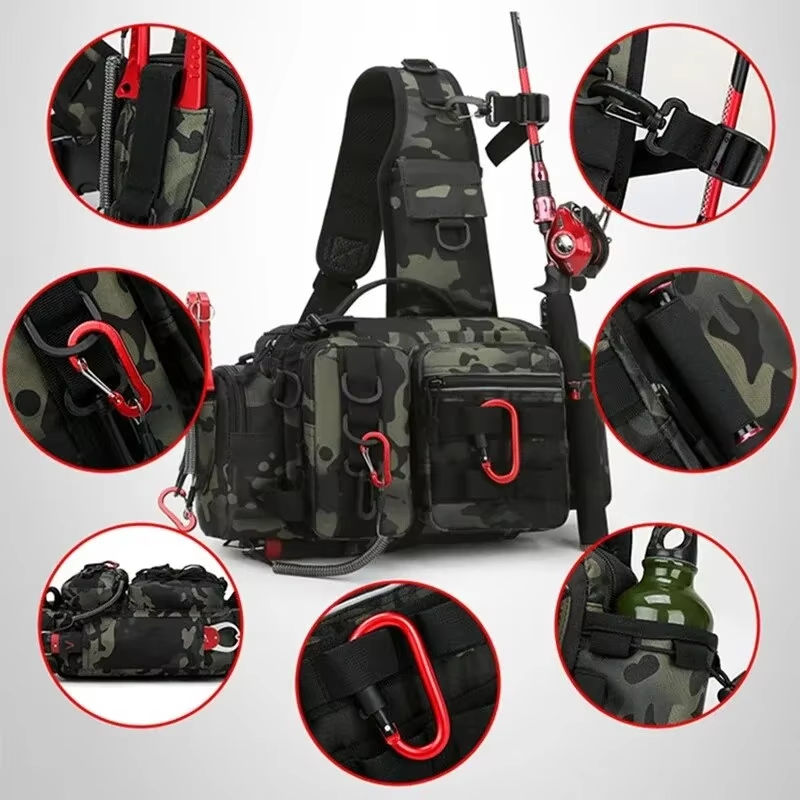 Outdoor Tactical Camping Climb - đánh giá và giá Fishing Backpack
