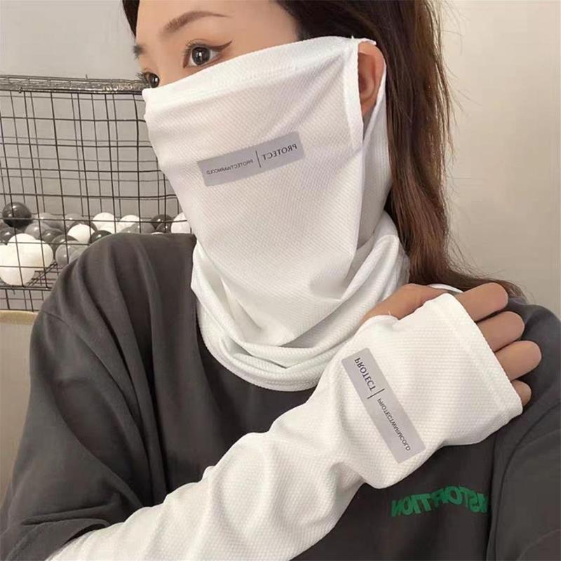 Ice Silk Sun Protection Set*Fa - đánh giá và giá Fishing Mask Sun Protection