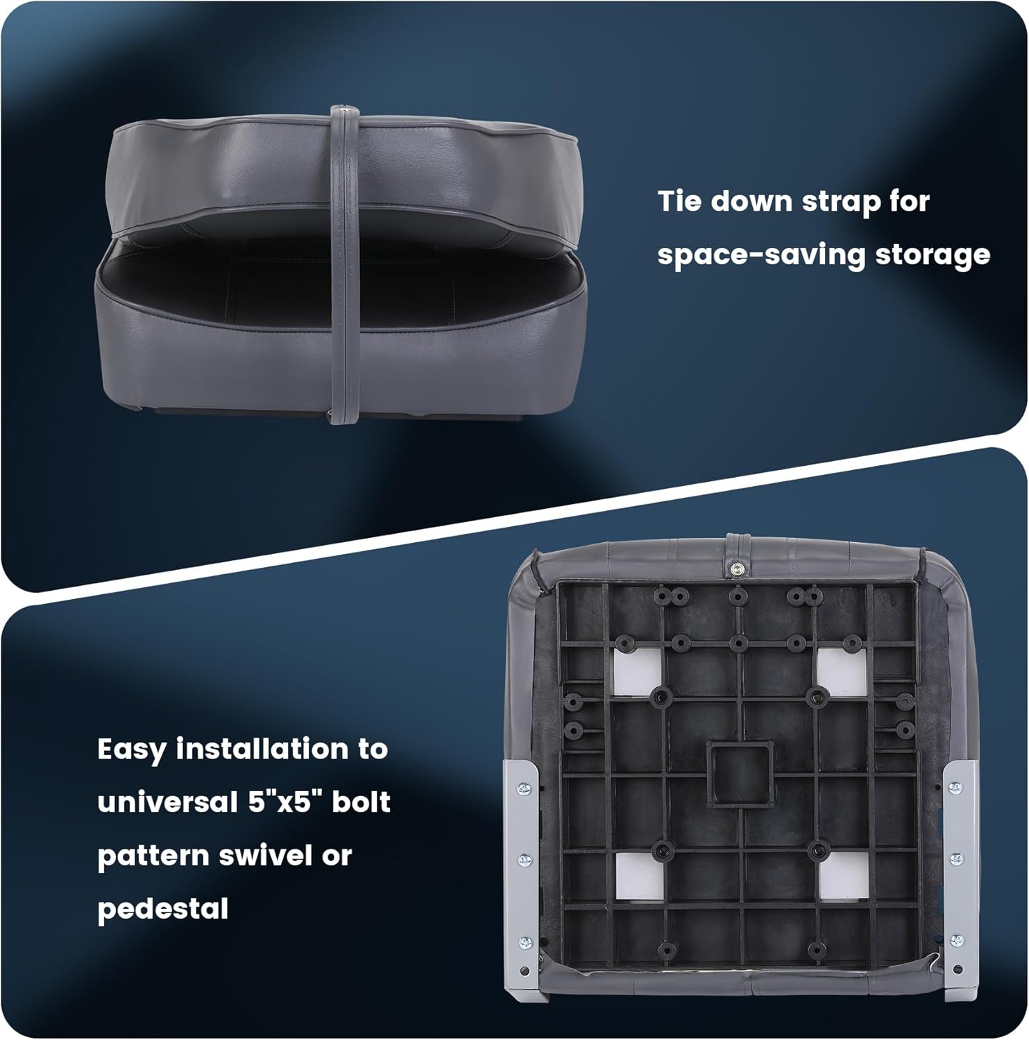 2 Pack Folding Boat Seats, Hig - đánh giá và giá Fishing Backpack
