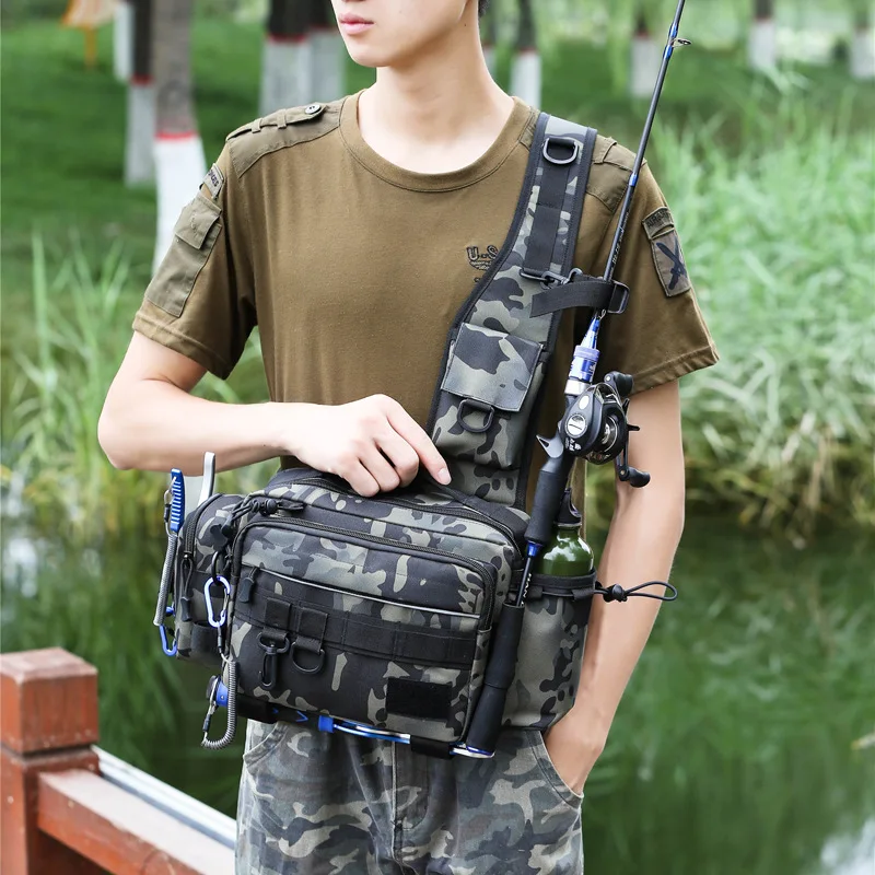 Large capacity Luya multifunct - đánh giá và giá Fishing Backpack