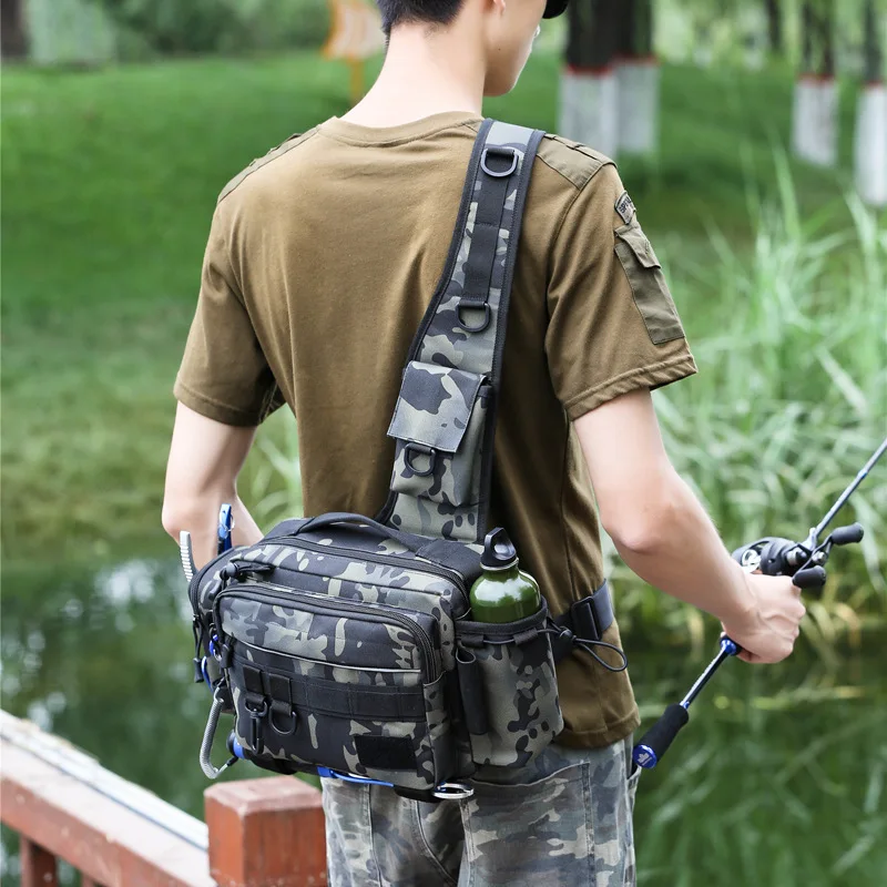 Large capacity Luya multifunct - đánh giá và giá Fishing Backpack