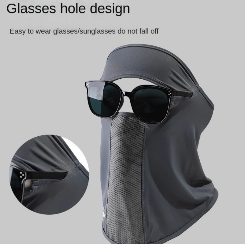 Summer Ice Silk Mask Anti-UV S - đánh giá và giá Fishing Mask Sun Protection