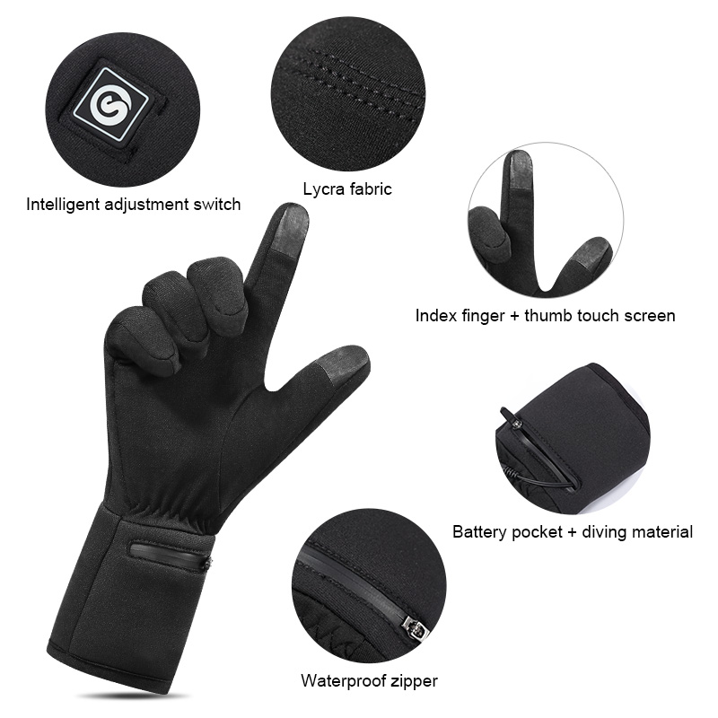 Rechargeable Electric Liner He - đánh giá và giá Fishing Gloves