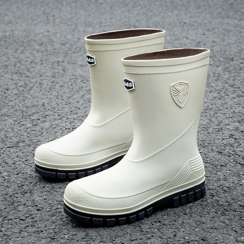 Men's Rain Boots Fashion Mid-C - đánh giá và giá Fishing Boots