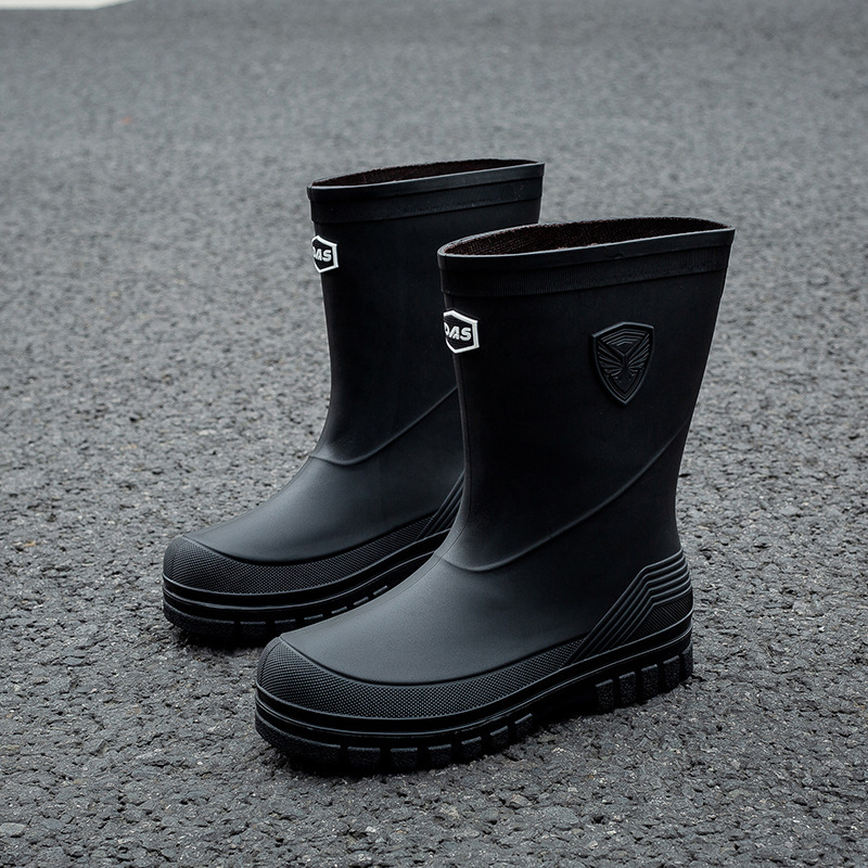 Men's Rain Boots Fashion Mid-C - đánh giá và giá Fishing Boots
