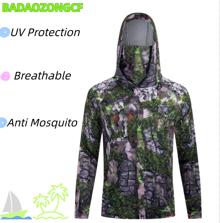 Fishing Hooded Shirts Men's UV - đánh giá và giá Fishing Shirt Uv Protection